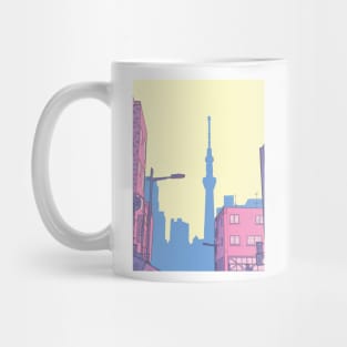 tokyo skyline Mug